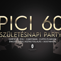 PICI 60. SZÜLETÉSNAPI PARTY